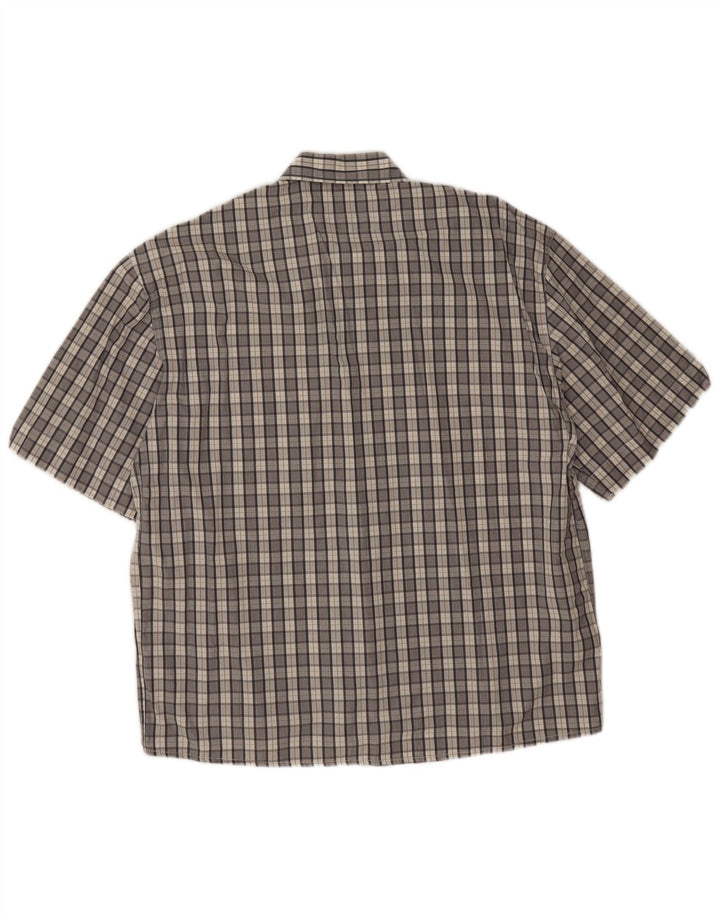 Cămașă cu mânecă scurtă pentru bărbați Armata Di Mare IT 50 Medium Grey Check