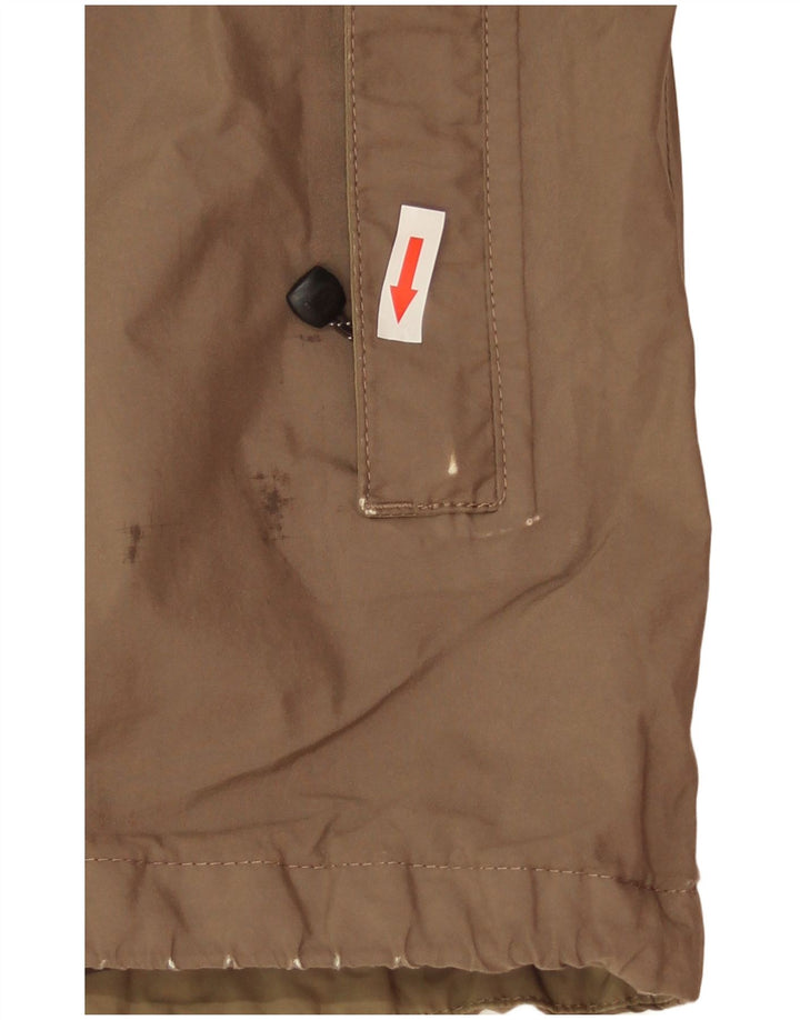 Jachetă de ploaie cu glugă pentru bărbați The North Face UK 40 Poliester maro mare
