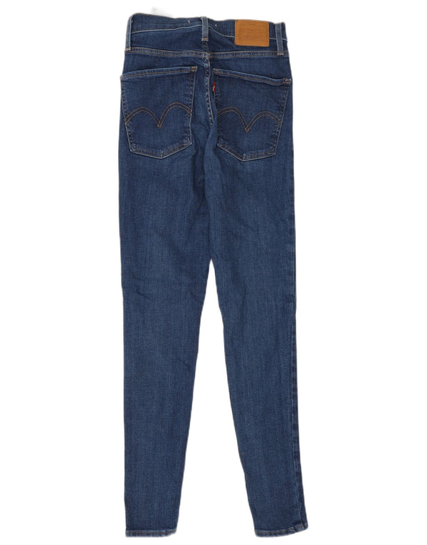 Blugi super skinny Levi's Mile High pentru femei L25 L28 Bumbac albastru