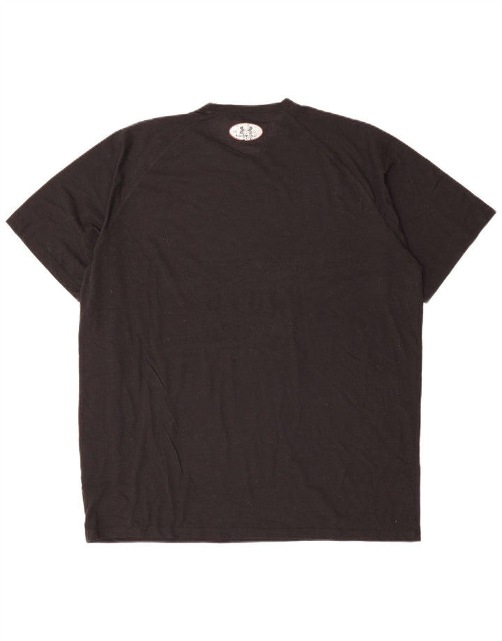 Tricou pentru bărbați UNDER ARMOUR Heat Gear Top mare poliester negru
