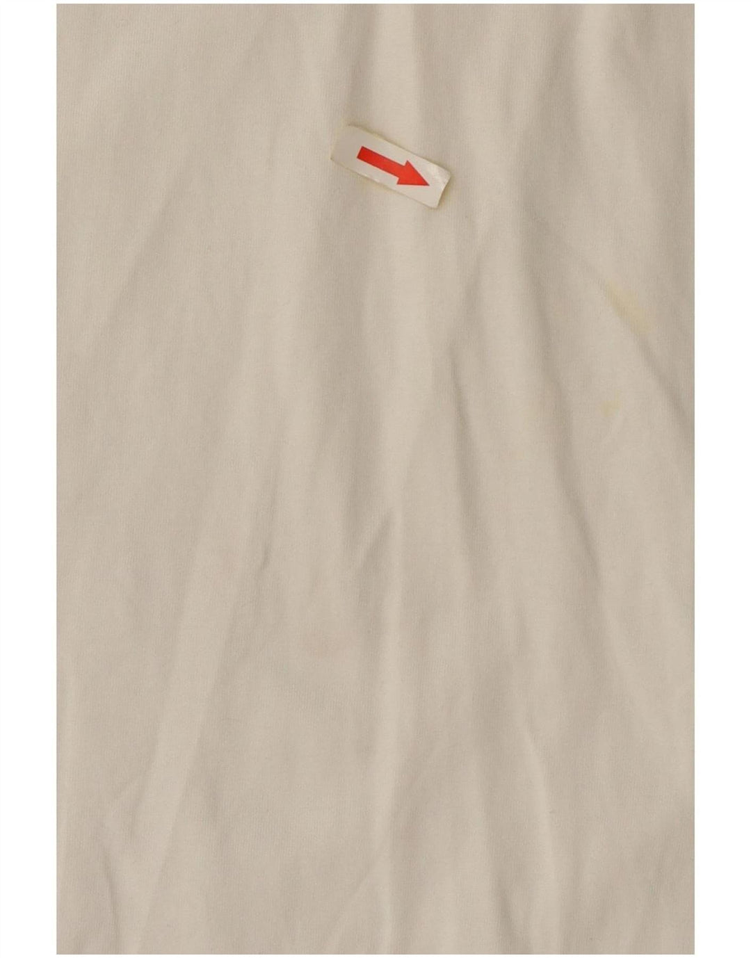 Massimo Dutti Tricou supradimensionat pentru femei Top UK 10 Small White Bumbac
