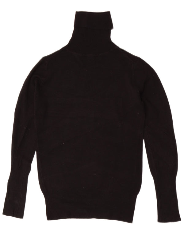 Pulover pentru femei cu gât rulat Zara UK 10 Mic Negru