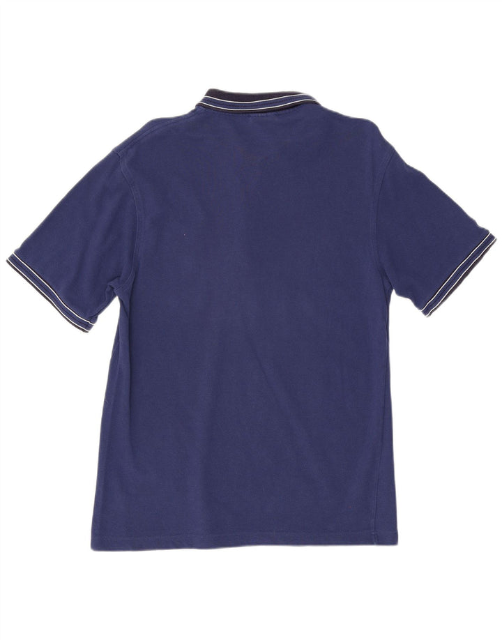 Tricou polo Lacoste pentru bărbați, mărimea 3, mic albastru, bumbac color bloc