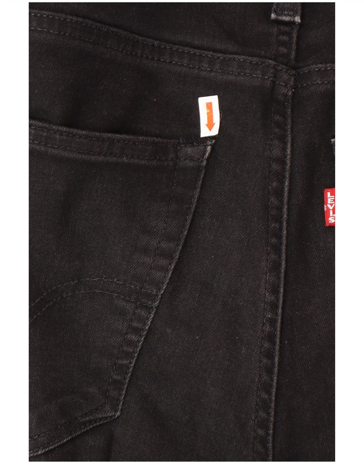 Blugi skinny conici pentru bărbați LEVI'S W32 L32 bumbac negru