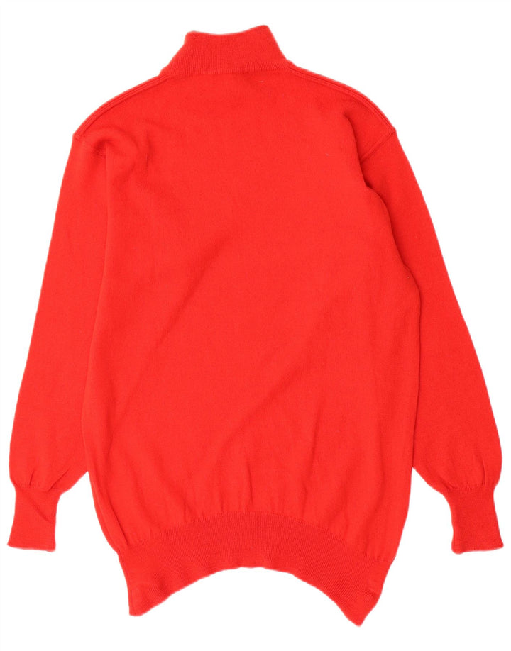 AVON CELLI Pulover cu gât țestoasă pentru femei EU 40 Lână roșie medie