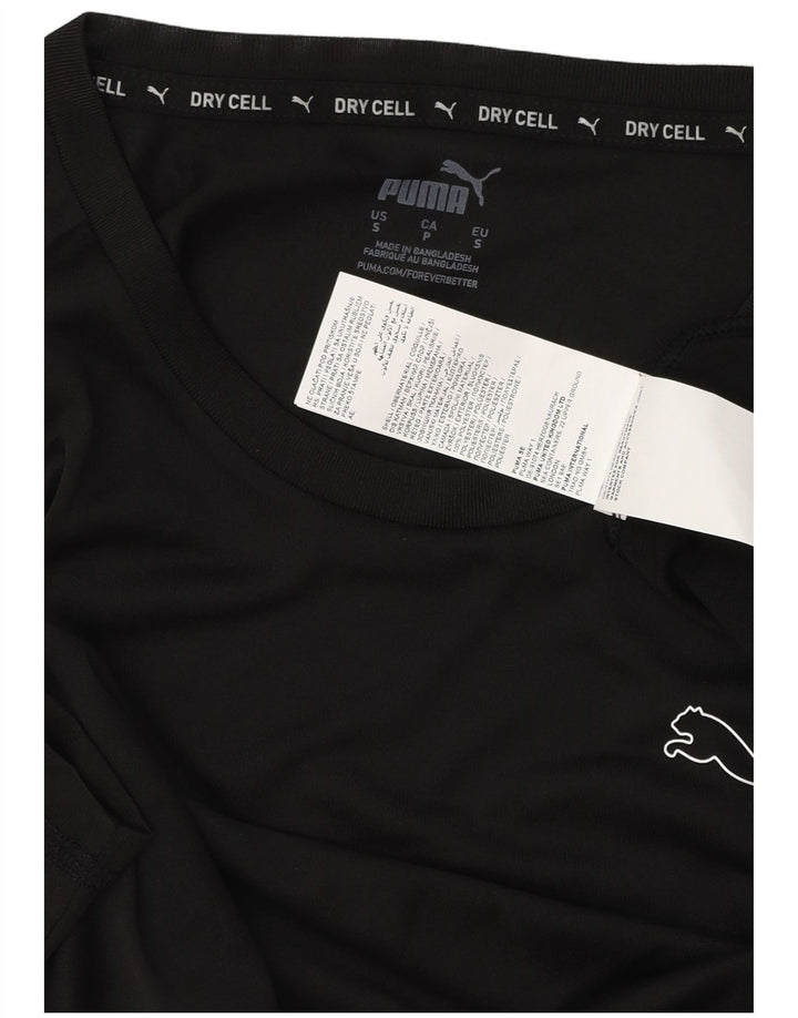 Tricou pentru bărbați PUMA Top mic poliester negru