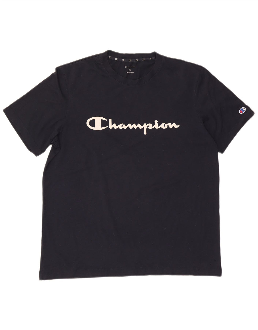 Tricou grafic pentru bărbați Champion Top XL Bleumarin