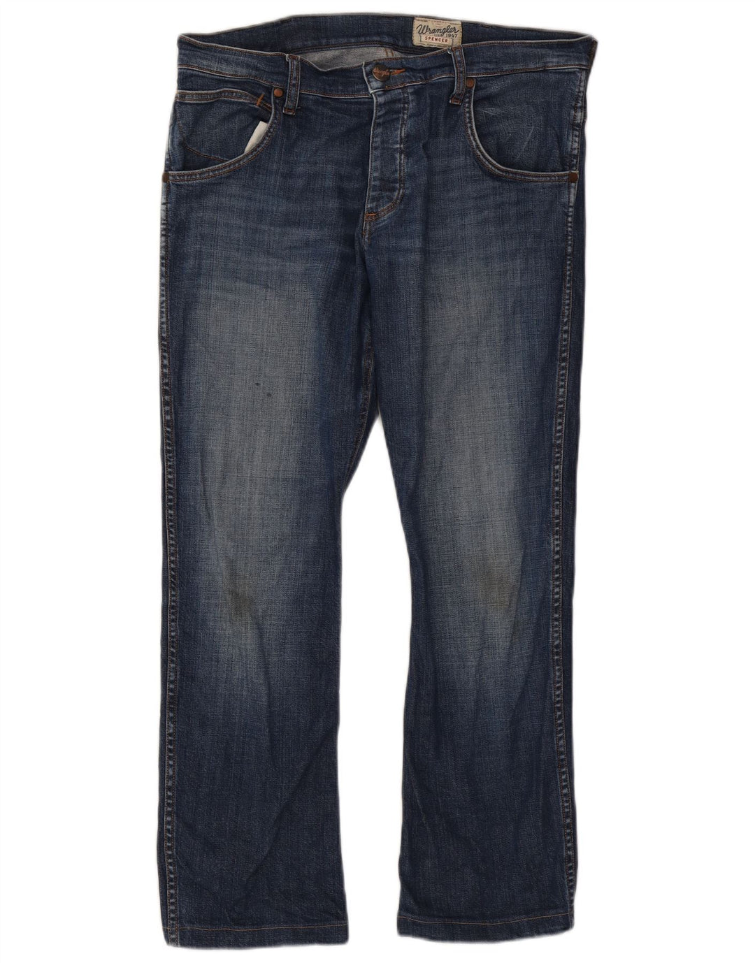 Blugi pentru bărbați Wrangler Spencer Straight W34 L29 Bumbac albastru
