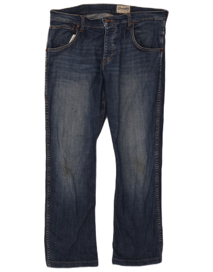 Blugi pentru bărbați Wrangler Spencer Straight W34 L29 Bumbac albastru