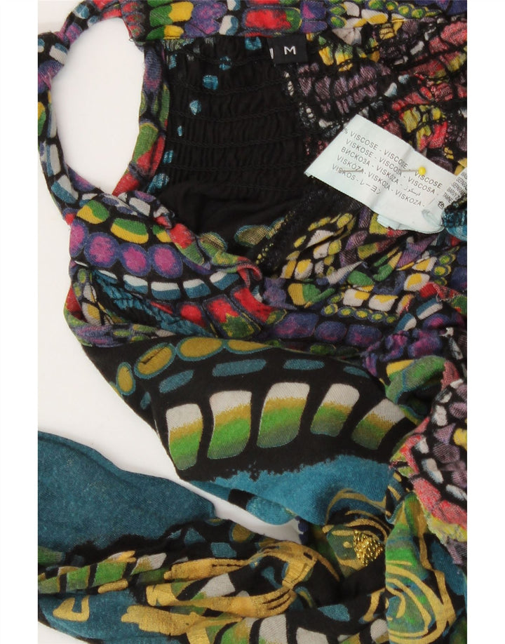 Top bluză Desigual pentru femei cu model abstract UK 14 Medium Multicolor