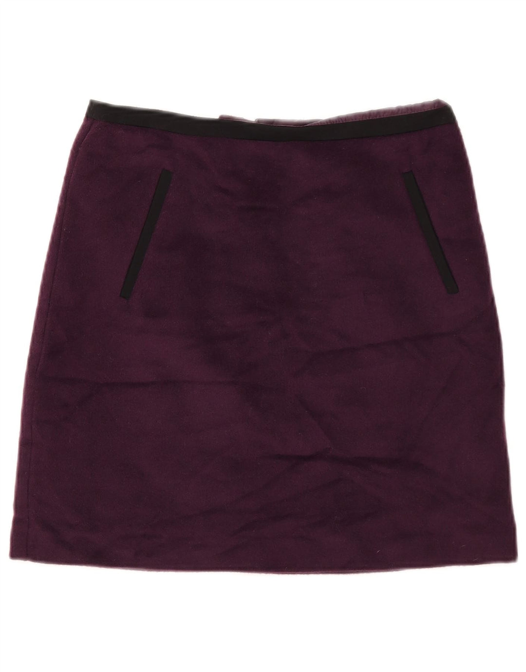 MARKS & SPENCER Fusta mini pentru femei UK 10 Small W28 Poliester violet