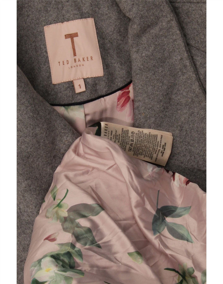Palton pentru femei Ted Baker Mărimea 1 XS Lână gri