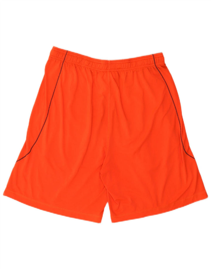 Pantaloni scurți sport Under Armour pentru bărbați, poliester portocaliu mare