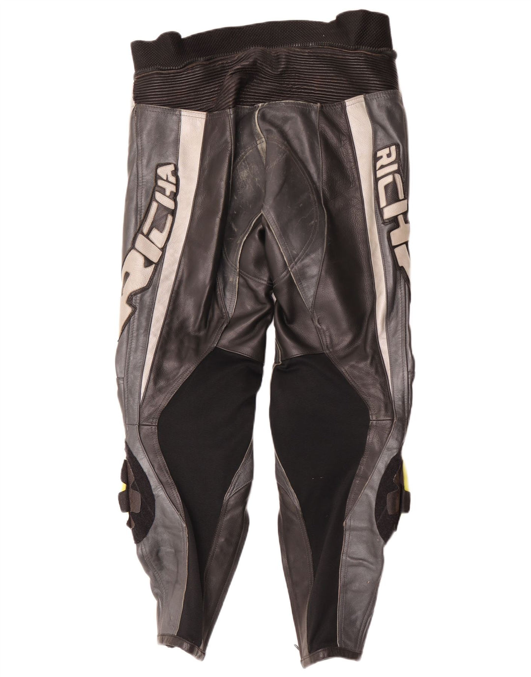 Pantaloni din piele pentru bărbați Richa EU 52 Large W34 L29 Black Colorblock