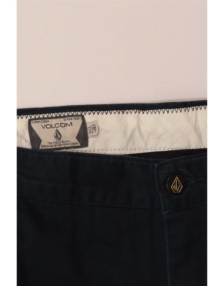 Pantaloni chino drept pentru bărbați Volcom W36 L26 bleumarin