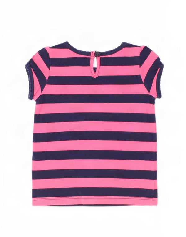 Tommy Hilfiger Bebeluși Fete 12-18 Luni Bumbac cu dungi roz