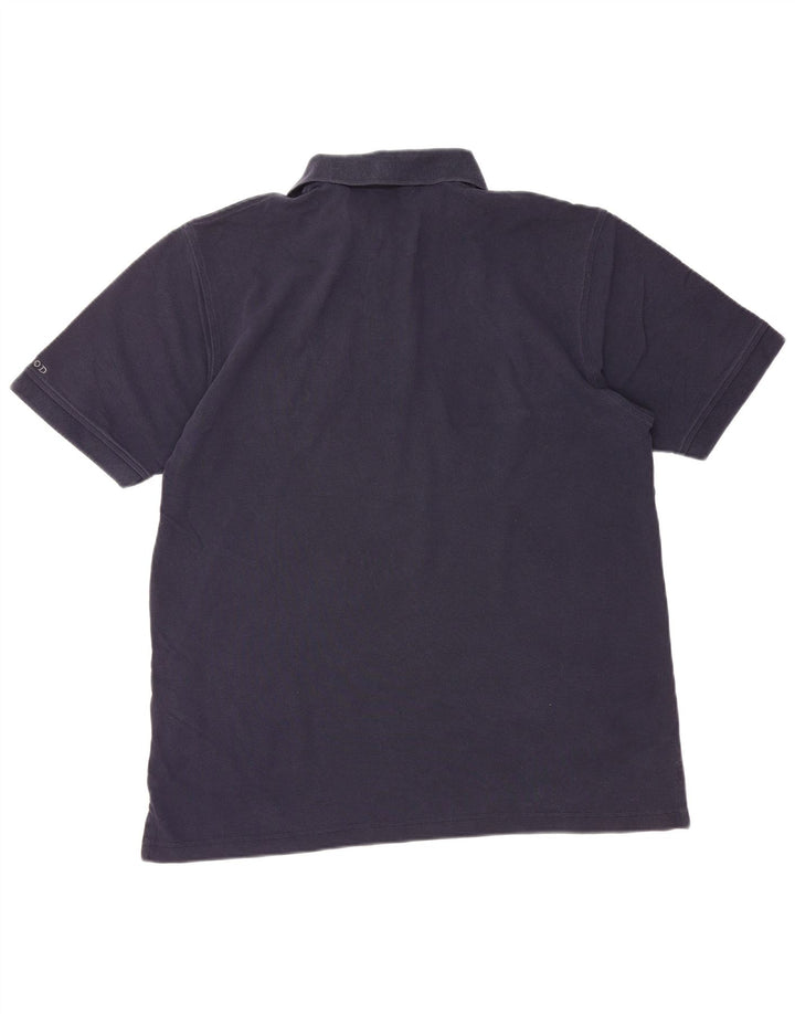 Tricou polo IZOD pentru bărbați, bumbac, albastru bleumarin mediu