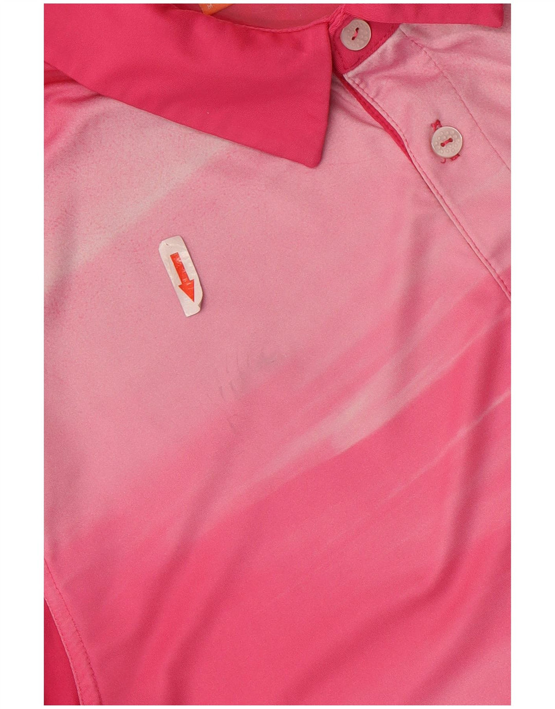 Tricou polo Puma pentru bărbați cu model abstract, poliester roz mediu