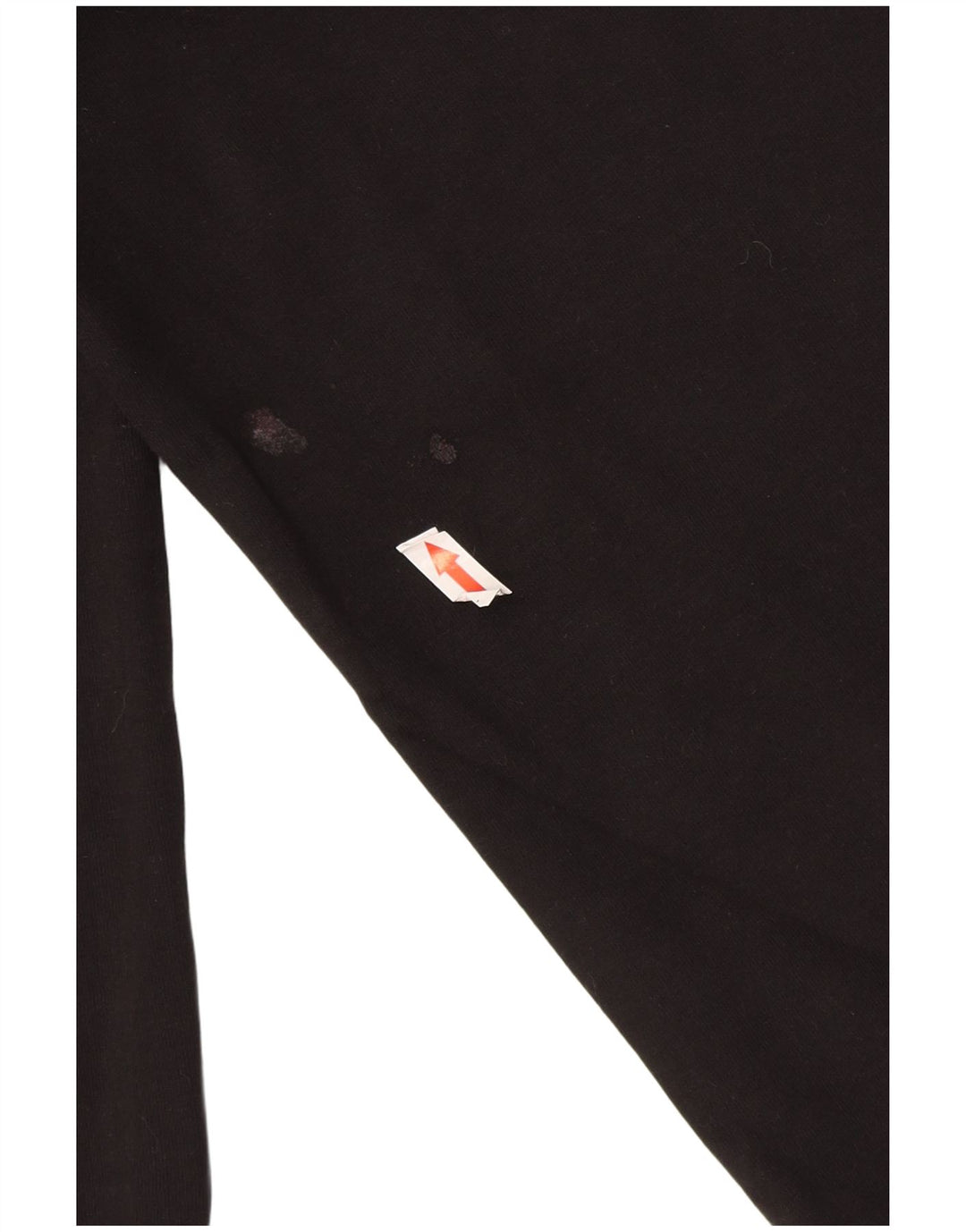 Pantaloni de trening Zara pentru femei UK 12, bumbac mediu negru