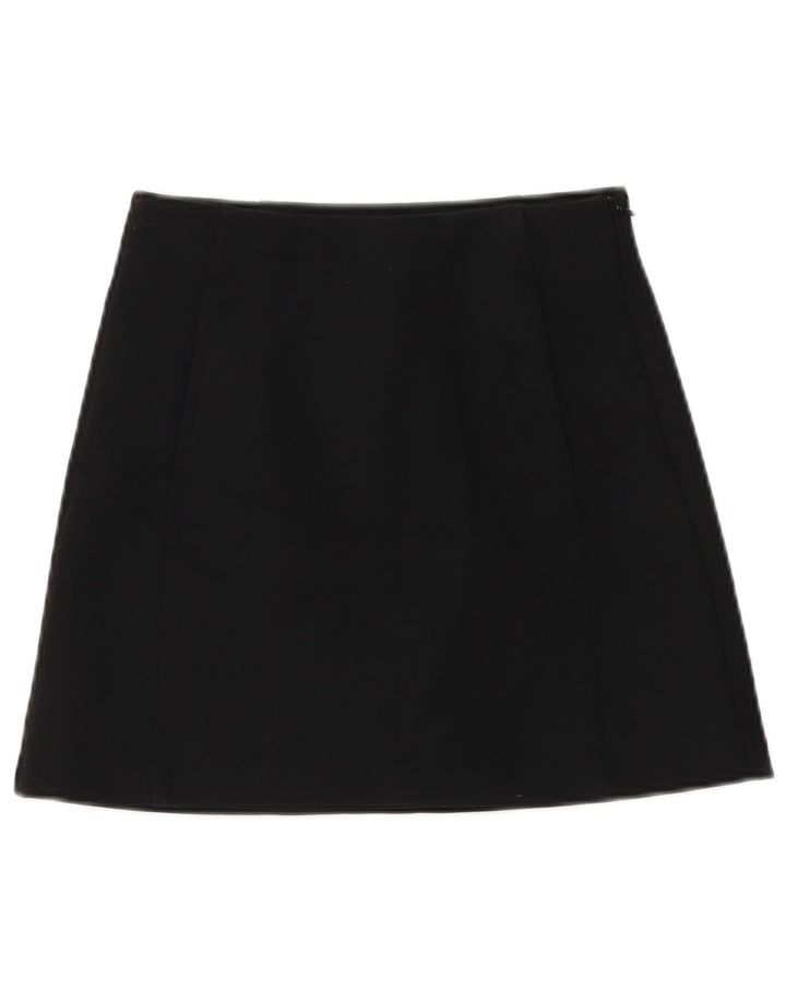 Fustă mini pentru femei Zara XS W24 Poliester negru
