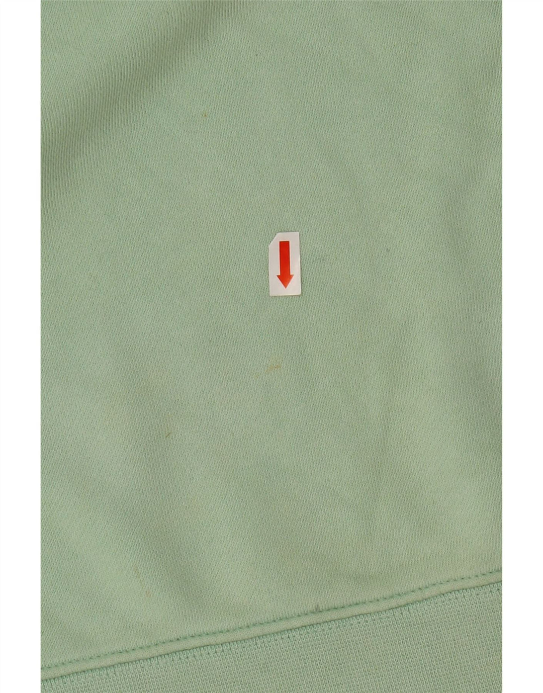 Jumper ADIDAS pentru femei, supradimensionat, cu glugă, UK 8, bumbac verde mic