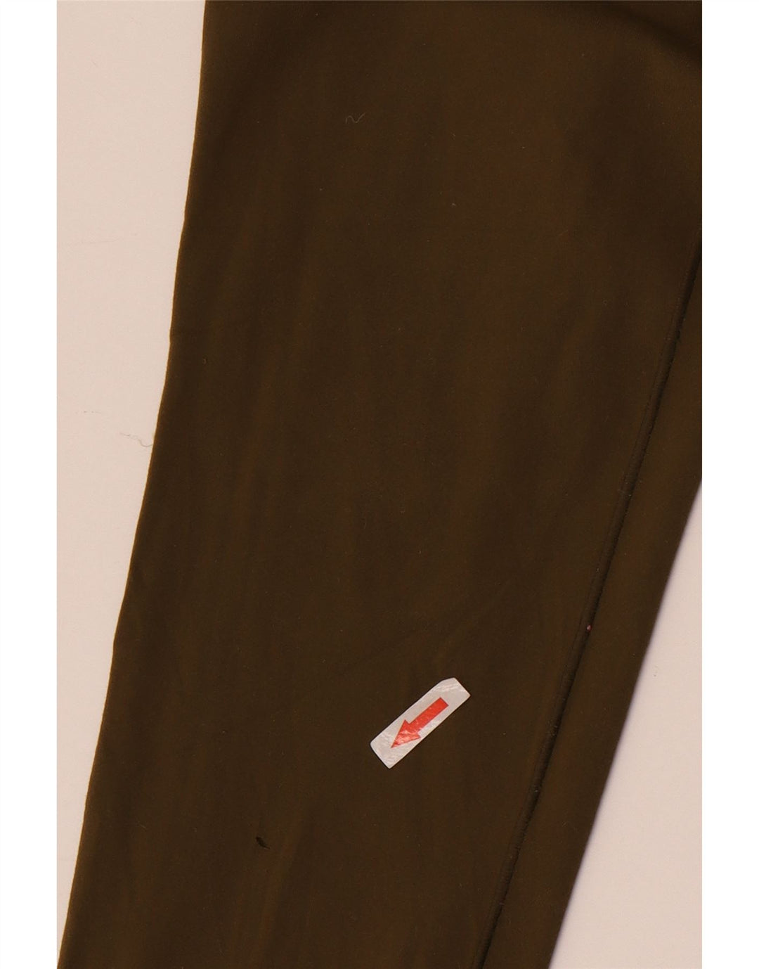 Leggings cu grafică pentru femei REEBOK UK 10 Small Khaki Nylon