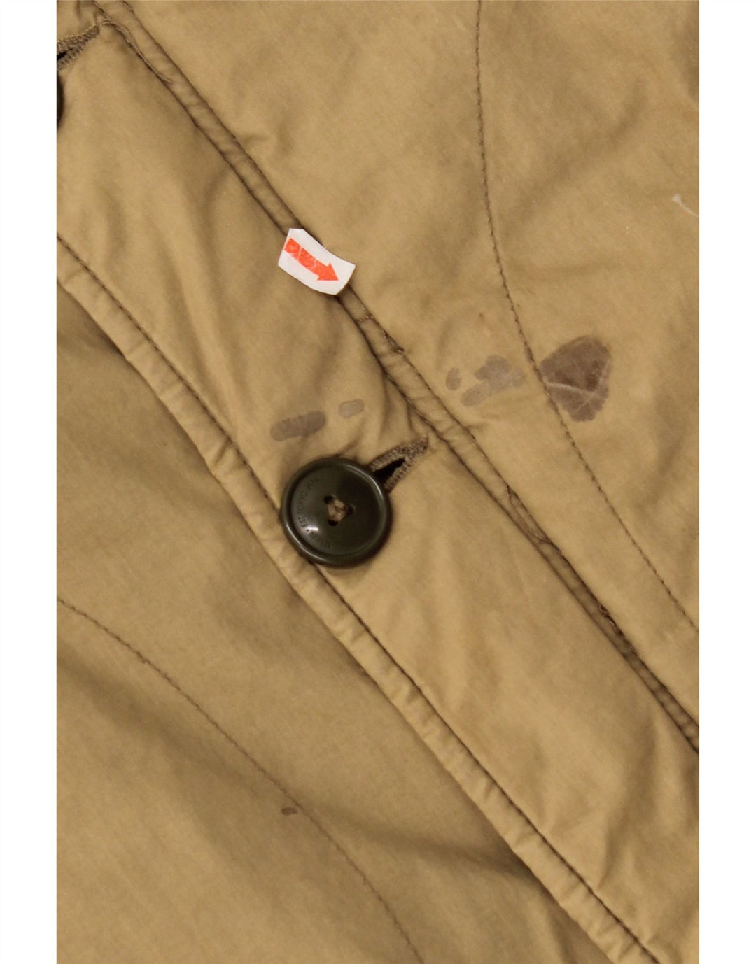 Palton căptușit pentru bărbați EDWIN UK 38 bumbac mediu bej