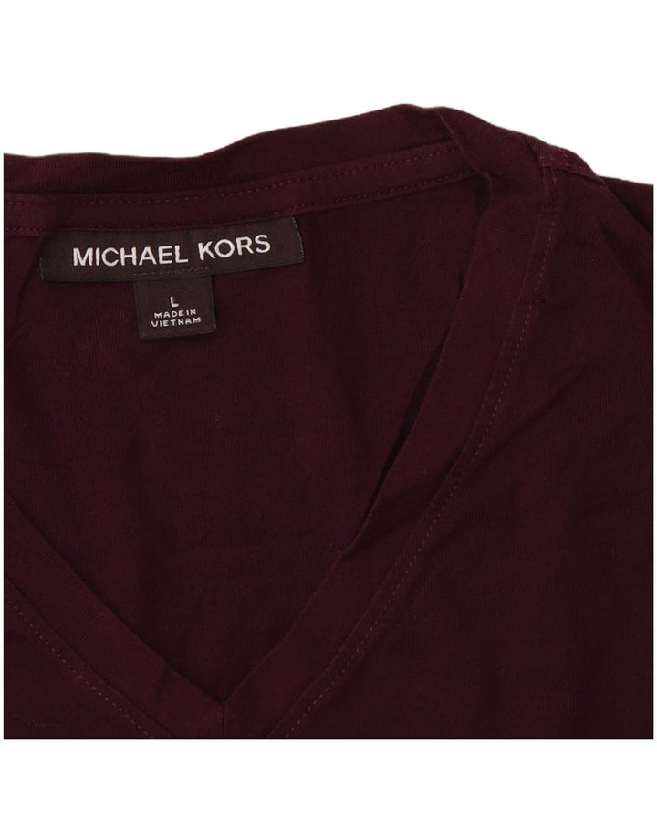 Tricou bărbați MICHAEL KORS Top mare Burgundy