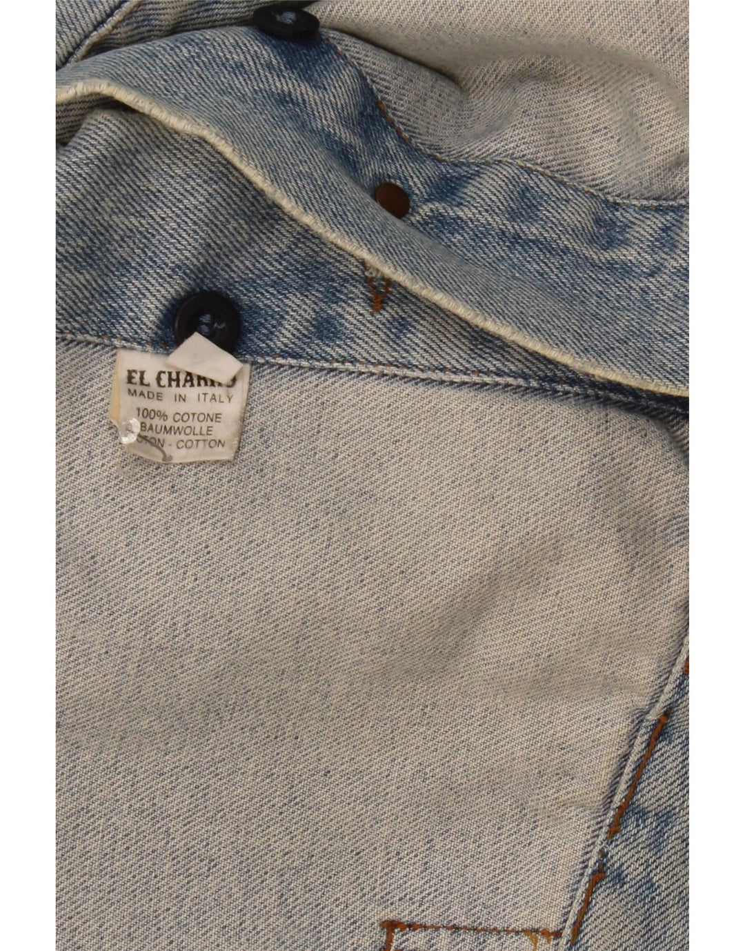 Jachetă de blugi pentru bărbați El Charro UK 42 XL Bumbac albastru