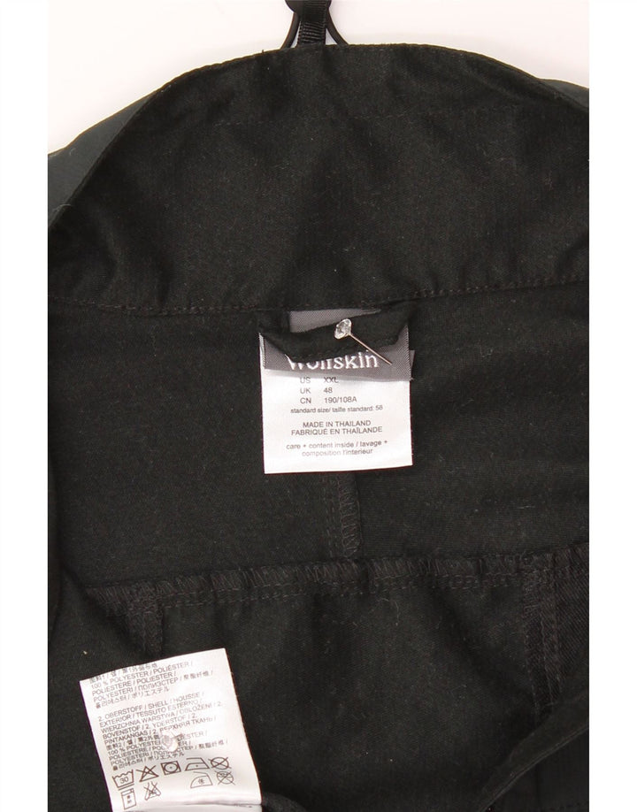 JACK WOLFSKIN Gilet pentru bărbați UK 48 2XL Negru Poliester color bloc