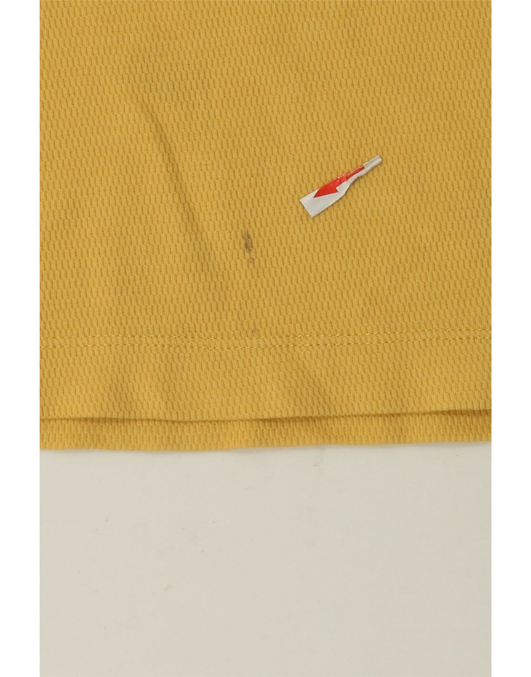 Tricou Massimo Dutti pentru bărbați, cu croiala normală, top din bumbac galben mediu