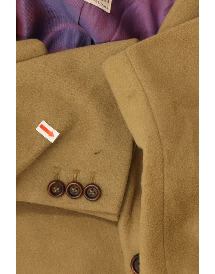 Blazer pentru bărbați HUGO BOSS cu 2 nasturi EU 52 XL Lână bej