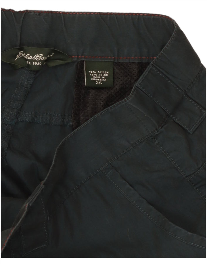 Pantaloni scurți cargo pentru bărbați Eddie Bauer W35, bumbac verde mare