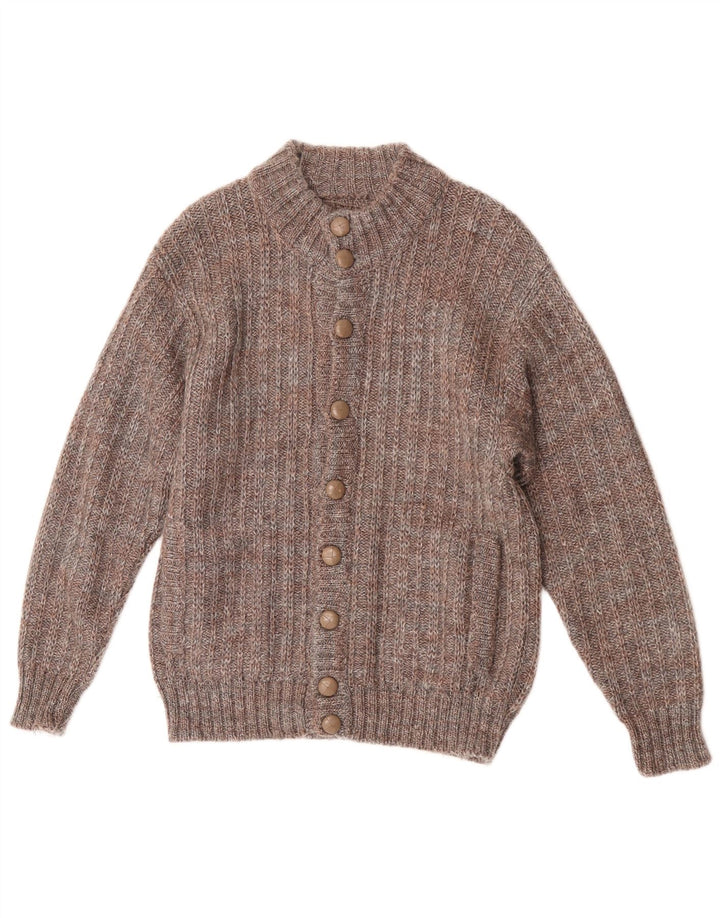 Pulover Cardigan Vintage pentru bărbați Mic Maro