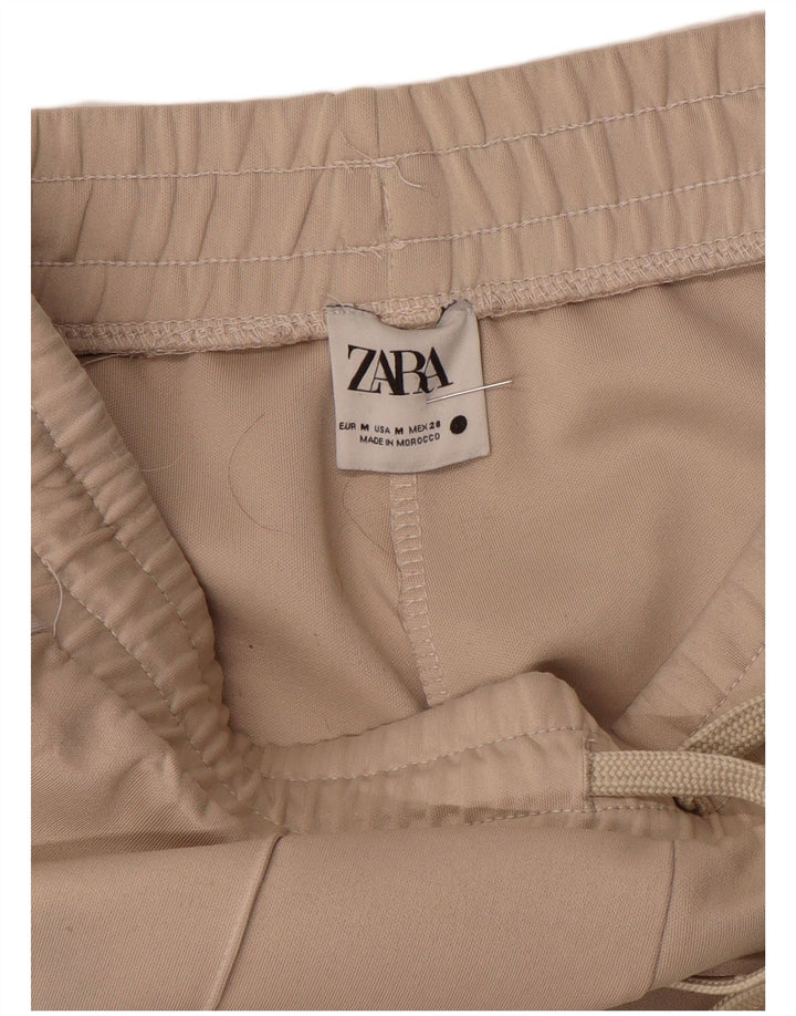 Pantaloni de trening pentru bărbați Zara, bej mediu, bloc de culoare