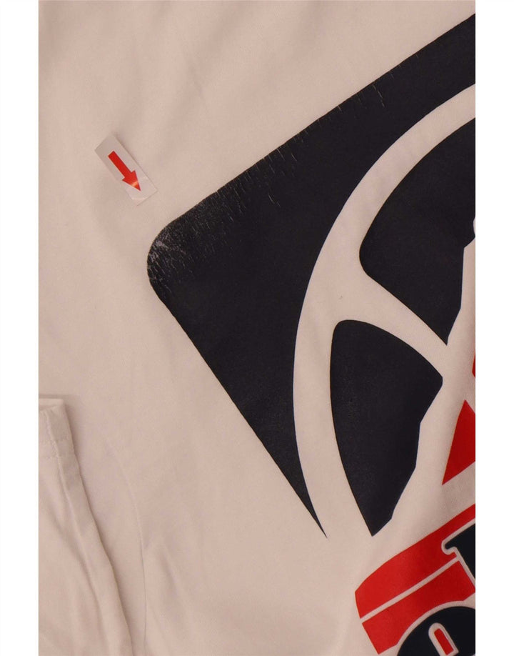 Tricou grafic pentru bărbați Ellesse Top mic, alb, bumbac