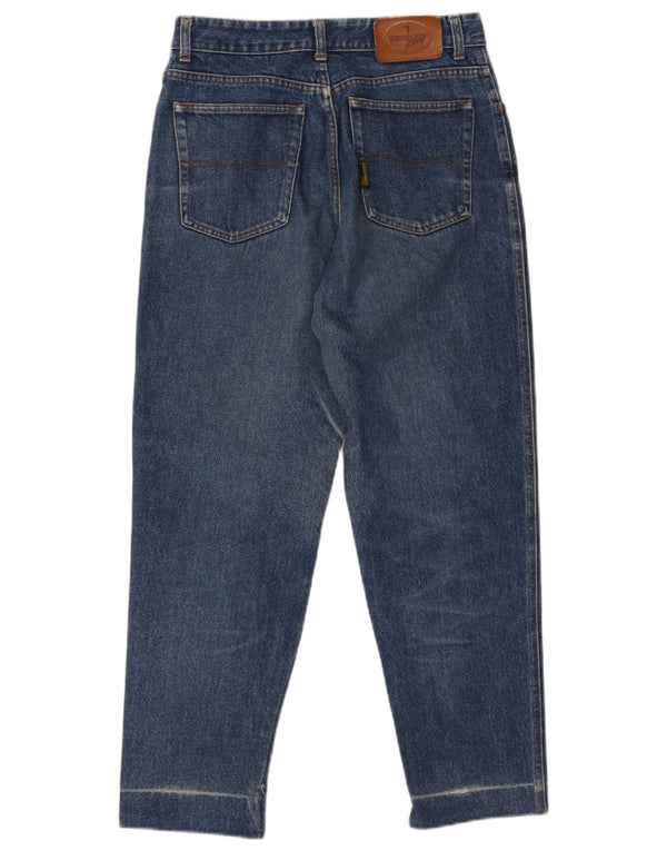 Trussardi Blugi drepte pentru bărbați cu talie înaltă IT 48 Medium W34 L29 Bumbac albastru