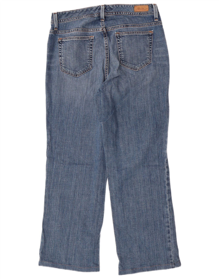 EDDIE BAUER Blugi drepti pentru femei US 8 Medium W30 L25, 28 Blue Bumbac