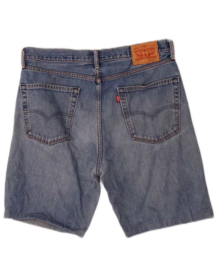 Pantaloni scurți Levi's 751 Denim W36 Large Blue Bumbac