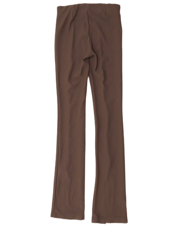 Pantaloni casual pentru femei Flare Zara XS W24 L34 gri