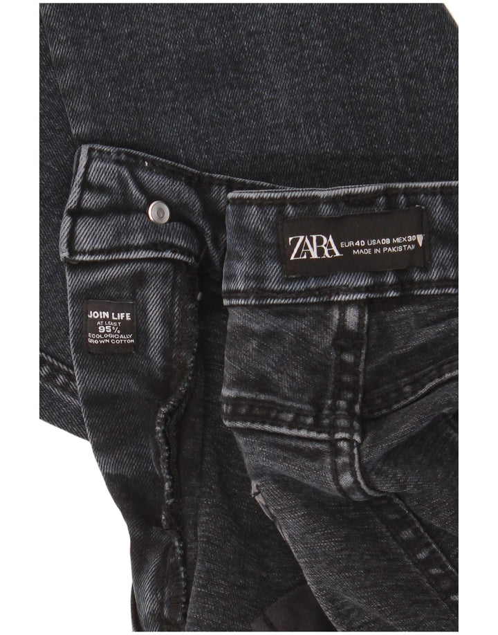 Blugi tăiați pentru femei Zara EU 40 Medium W30 L25 Bumbac bleumarin