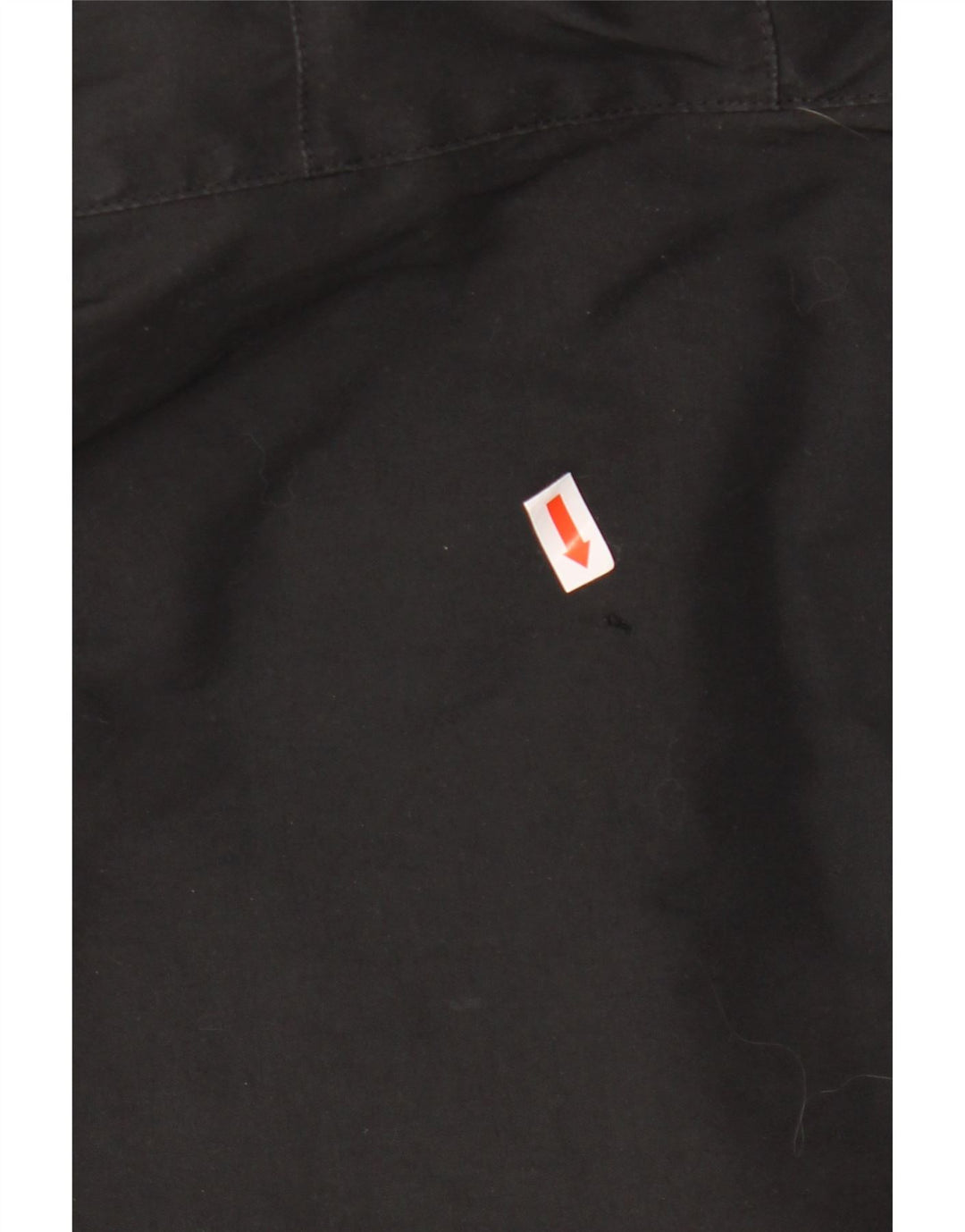 Jack Wolfskin Jachetă de vânt cu glugă pentru bărbați UK 48 2XL Poliester negru