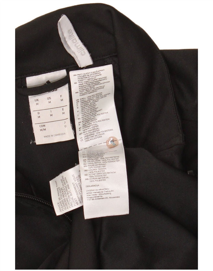 Jachetă de trening Climalite ADIDAS pentru bărbați, poliester mediu negru