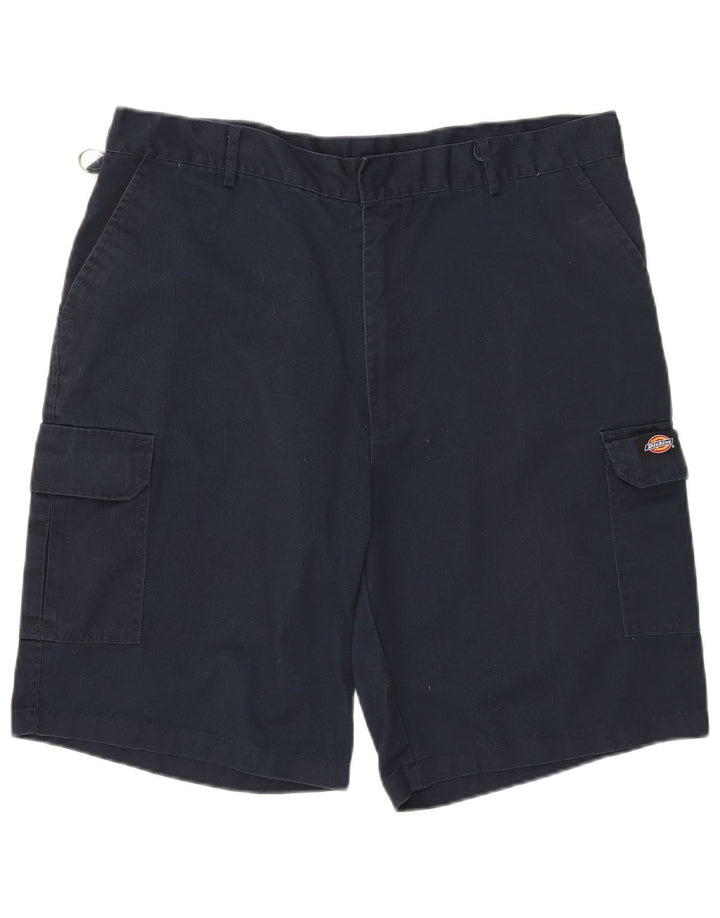 Pantaloni scurți cargo Dickies pentru bărbați W38 XL bleumarin poliester