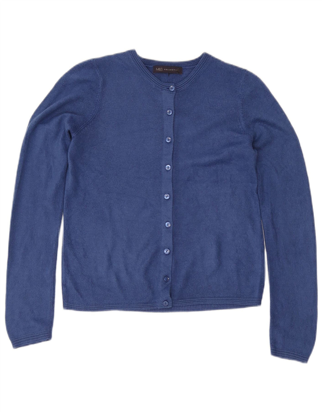 Pulover cardigan pentru femei Marks & Spencer UK 6 XS Albastru