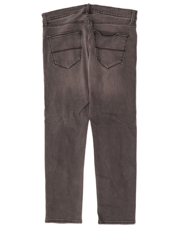 Blugi slim pentru bărbați Marks & Spencer W34 L29 bumbac gri