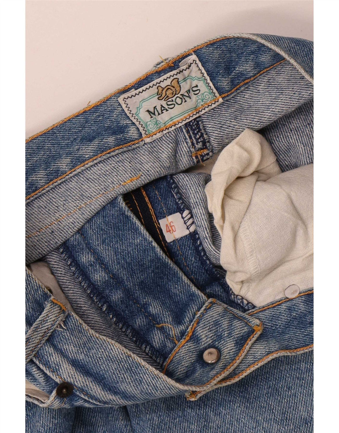 Blugi conici pentru femei Mason's IT 46 Large W30 L31 Blue