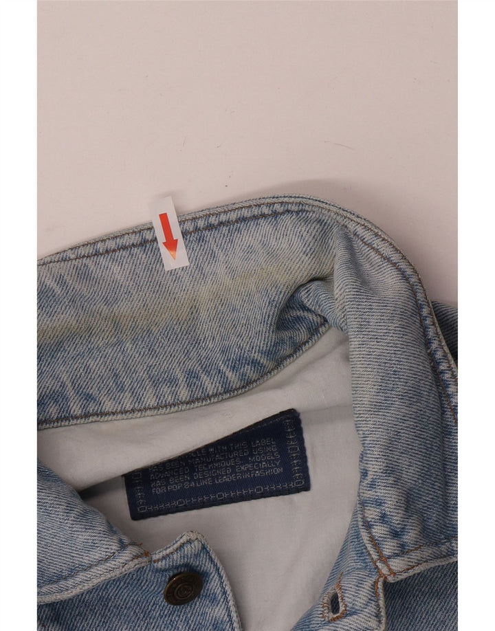 POP 84 Jachetă de blugi pentru bărbați UK 40 Large Blue