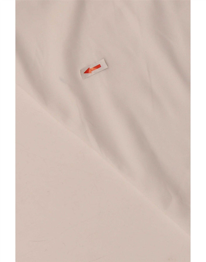 Tricou Adidas Climalite pentru bărbați Top Mediu Alb Poliester Colorblock