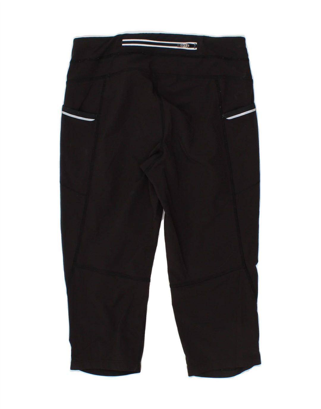 ATHLETA Womens Capri Leggings UK 6 XS Black Polyester Vintage Athleta and Second-Hand Athleta from Messina Hembry 